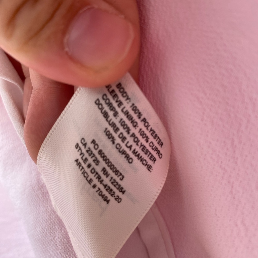 Aritzia - Wilfred Pink Double-Breasted Women's Blazer Dopamine Dressing - Picture 7 of 8